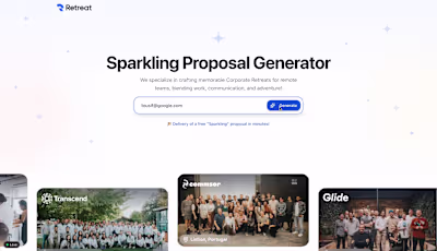 Sparkling Proposal Generator