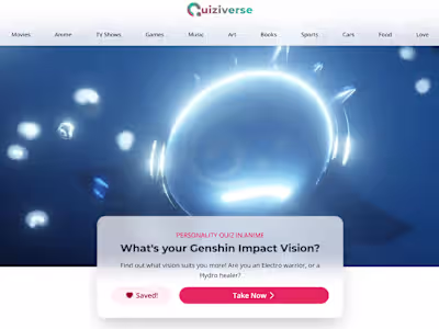 Quiziverse - A complete Quiz Website