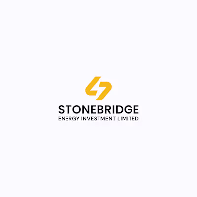 A clean, minimal logo for a Energy Company