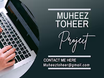 Muheez portfolio - Google Drive