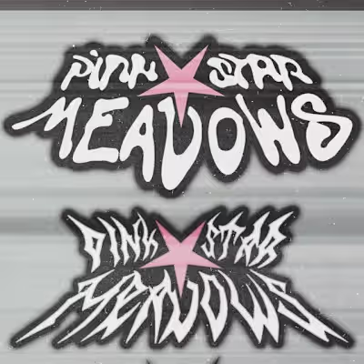 Streetwear Logo Design - Pinkstar Meadows