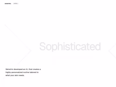 Sophisticated skincare