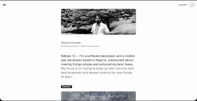NextJs Typescript Personal Portfolio Development