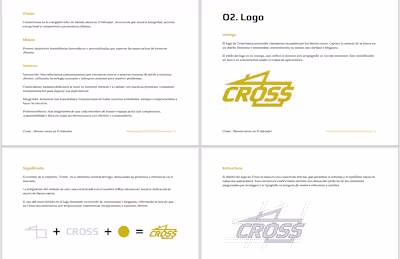 Cross - "We want a logo that people can easily recognize"