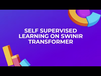 Self Supervised Image Transformer - YouTube