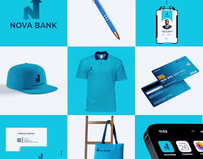 Nova Bank Brand identity