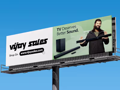 Outdoor Publicity Ad Design for