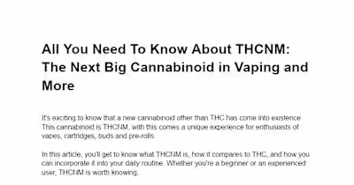CONTENT 1: THCNM
