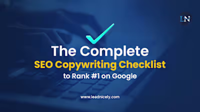 The Complete SEO Copywriting Checklist to Rank #1 on Google