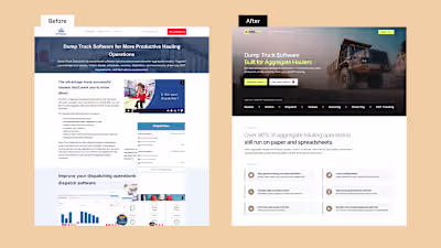 Hero + Problem Section -