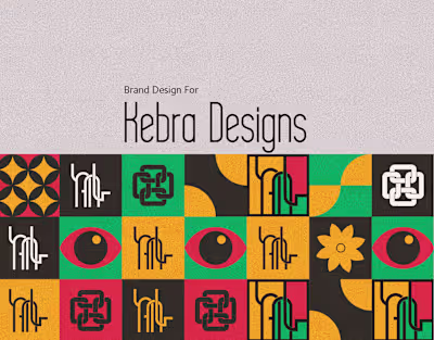 Logo Design For Kebra Designs :: Behance