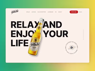 Loyalty Website for Beer