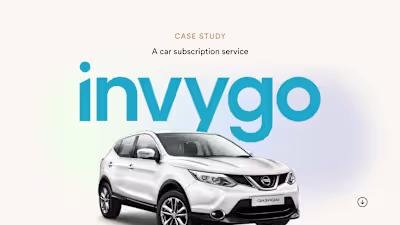 Invygo Mobile design