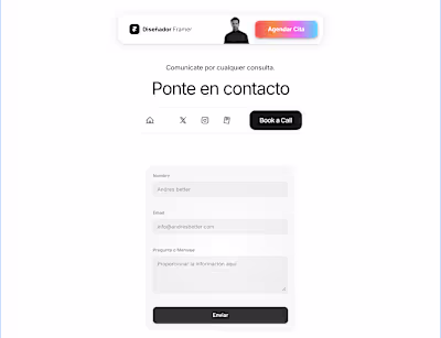 Sitio Web en Framer - Landing Page 