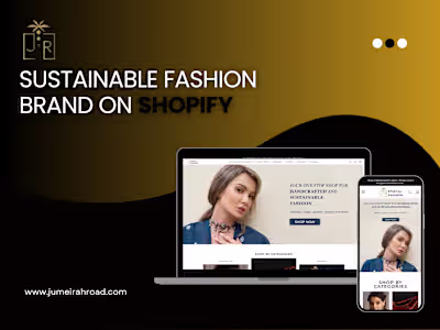 Jumeirahroad | Shopify Store for Sustainable Fashion Brand