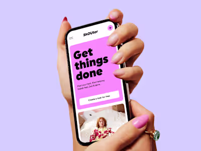 Services Marketplace App Design 