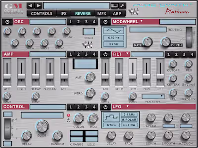 VST Plugin Music App Design