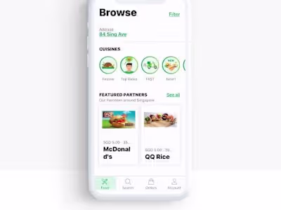 Redesigning a Food Delivery App
