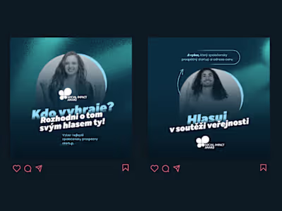 Social Impact Award / Event graphics