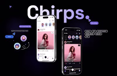 Chirps App UIUX