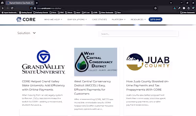 Enabled Credit Card Payments for Municipal Billing Offices