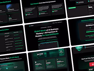 AI Fiesta Offer Marketing Page