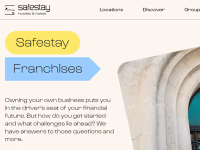 Optimizing Franchise Recruitment of SafeStay Hostels&Hotels