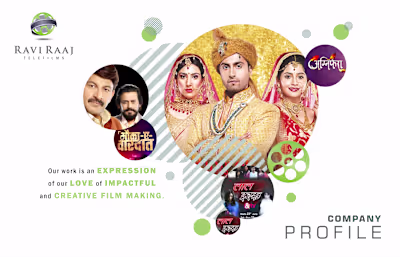 Corporate Profile Design For Leading Film Production House