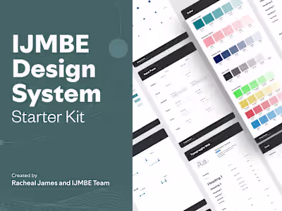 Design Tokens in Component Library for IJMBE