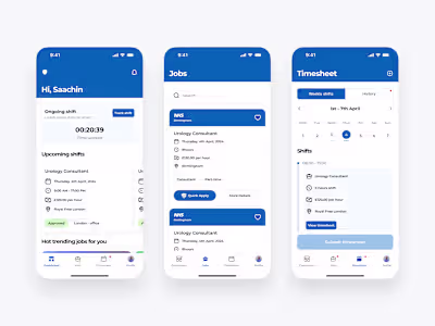 NHS Staffing & Shift Management Platform Design
