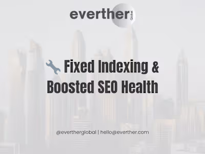 Technical SEO & Indexing Recovery