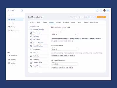 Event Manager (Web app)