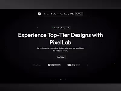 Pixel Lab - Subscription Agency Template