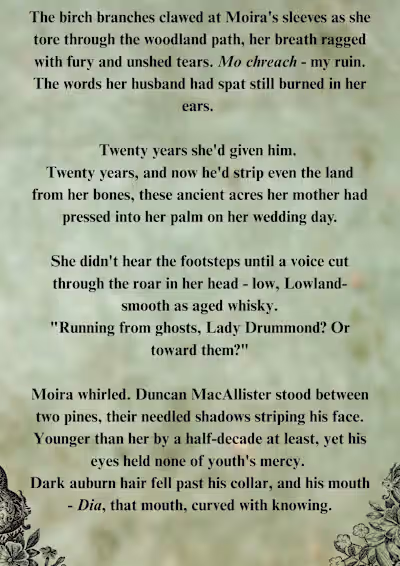 My last post was CHOCK-FULL of stiff dialogue, telling inste...