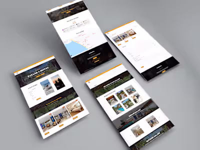 Website for "HOTEL TATANKA"