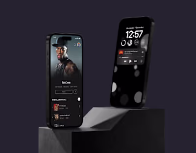 Musik platform application | UI UX Design