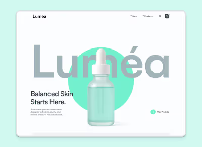 Luméa Website Design and Development