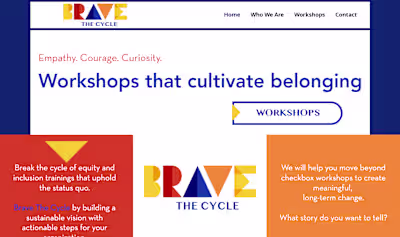 Logo Design - Brand Guide - Brave The Cycle - Education - Advanc