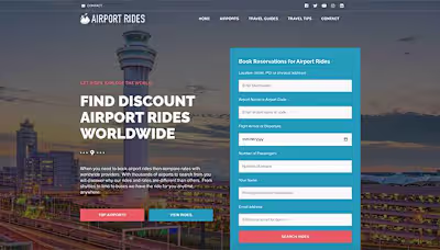 Interactive Landing Page