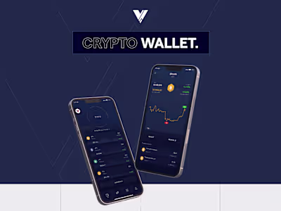 Crpto Wallet App Design