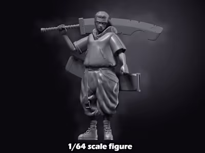 Miniature Model For 3D Print