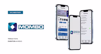 MOMBO Banking App -  UX Case Study