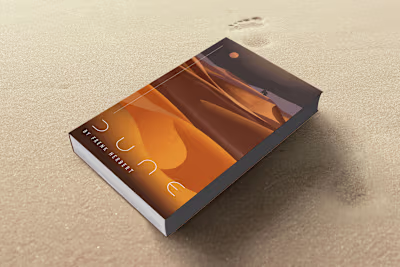 UNIQUEAMON SF NOVELS DUNE BOOK COVER DESIGN :: Behance