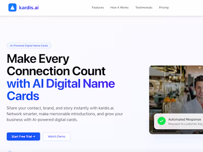 Kardis.id Digital Business Card Platform