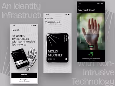 PalmID: Authenticaton app design