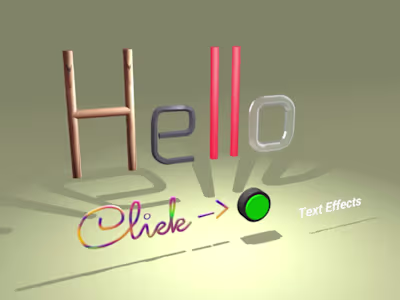 Spline Components - Text and Material Effects