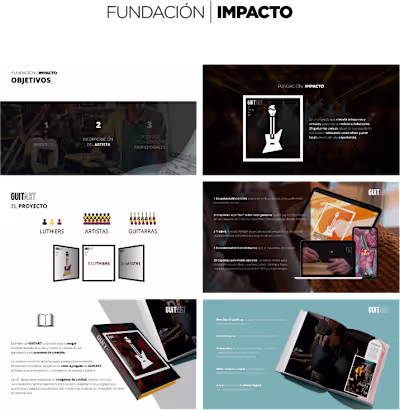 Brand & Presentation: Guitart by Fundación Impacto