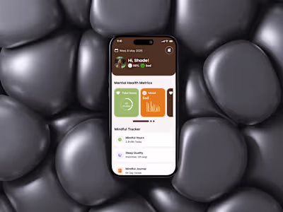 Mindful-U / Mental Health App UX/UI Design
