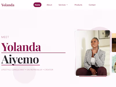 Luxury Portfolio Website