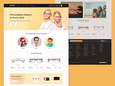 Web Design for E-commerce Site